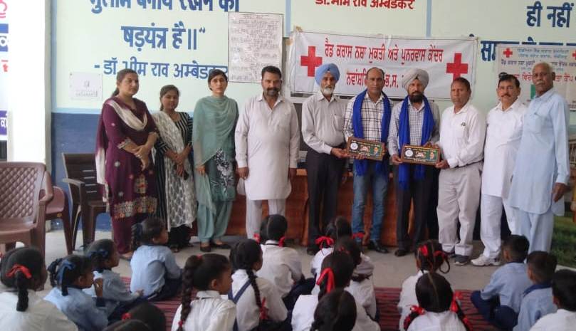 Seminar dedicated to World Red Cross Day organized at Dr. Ambedkar Model School.
